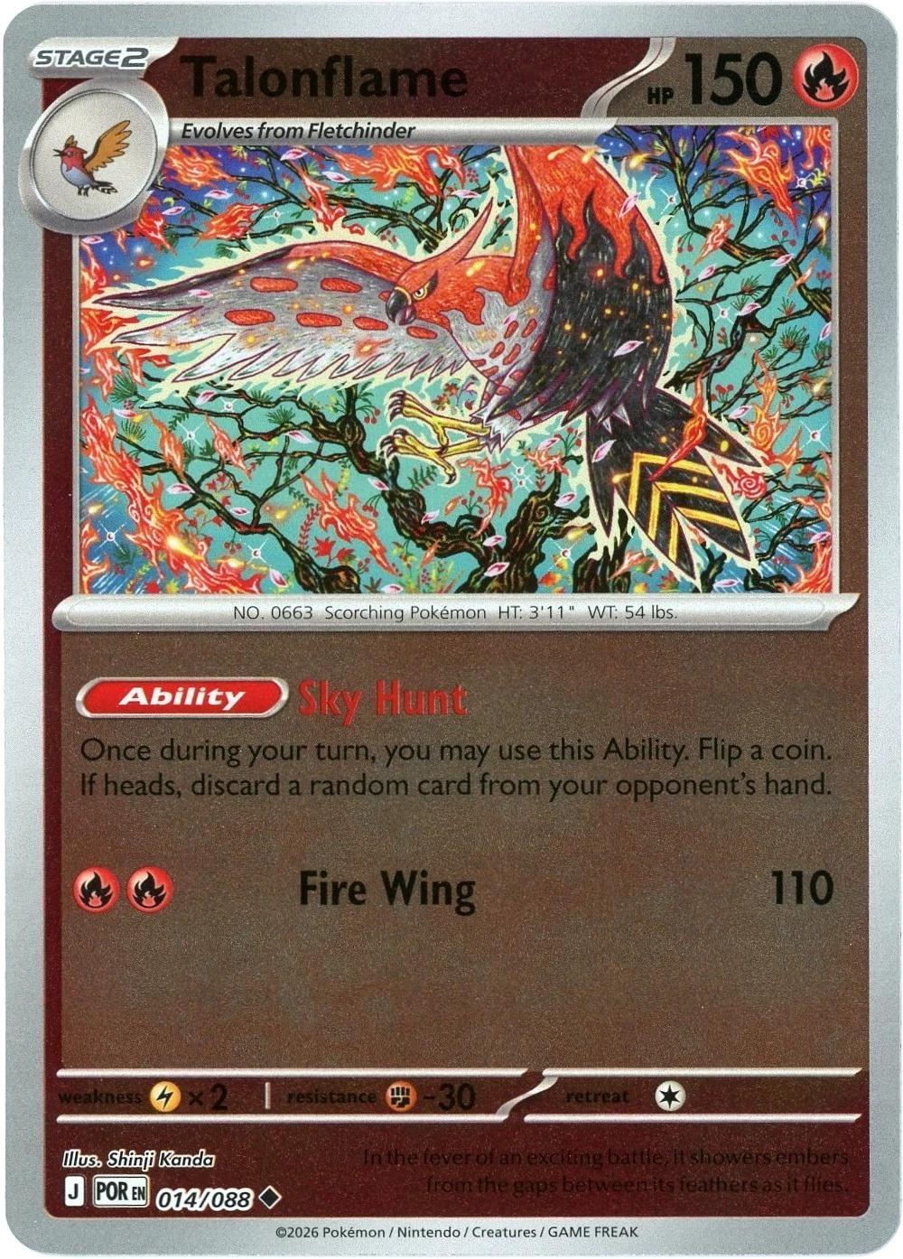 Talonflame - 014/088