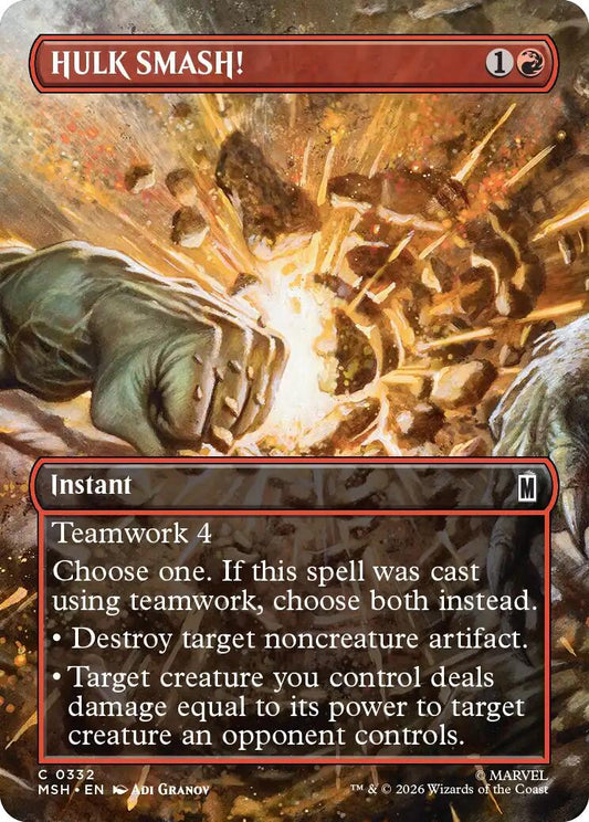 HULK SMASH! (Borderless)