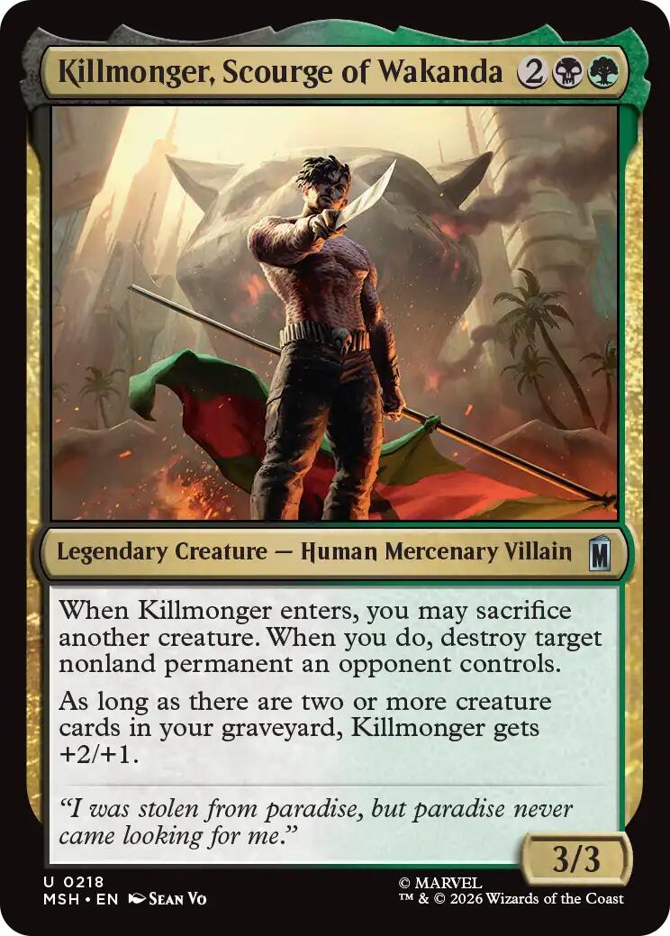 Killmonger, Scourge of Wakanda