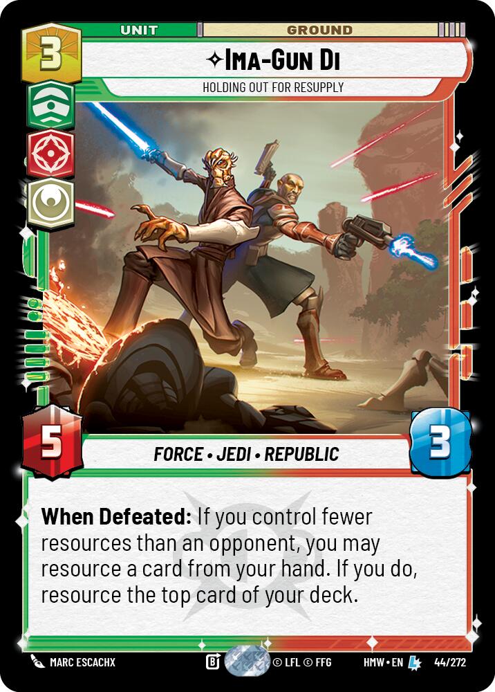 Ima-Gun Di - Holding Out For Resupply