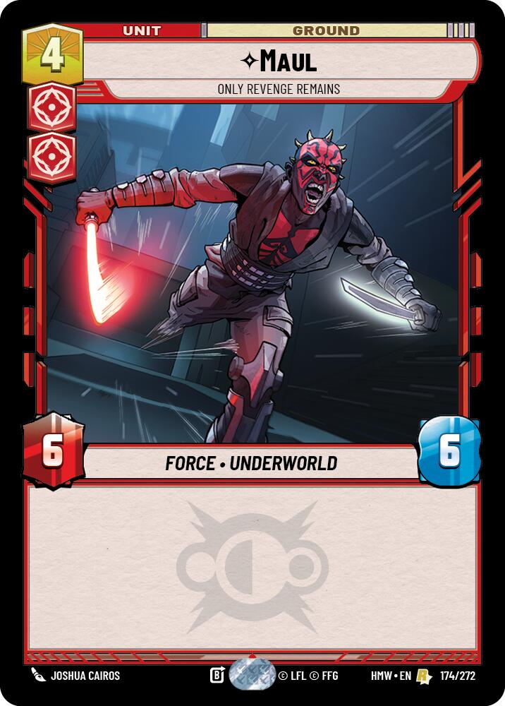 Maul - Only Revenge Remains