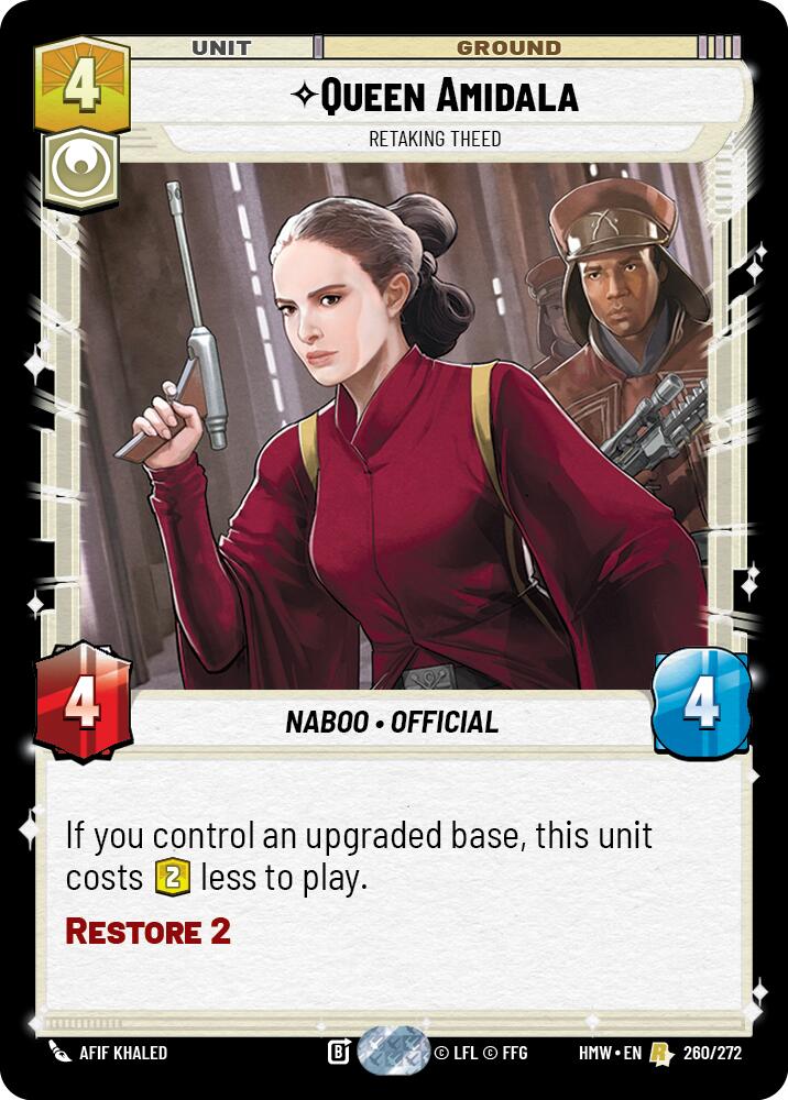 Queen Amidala - Retaking Theed