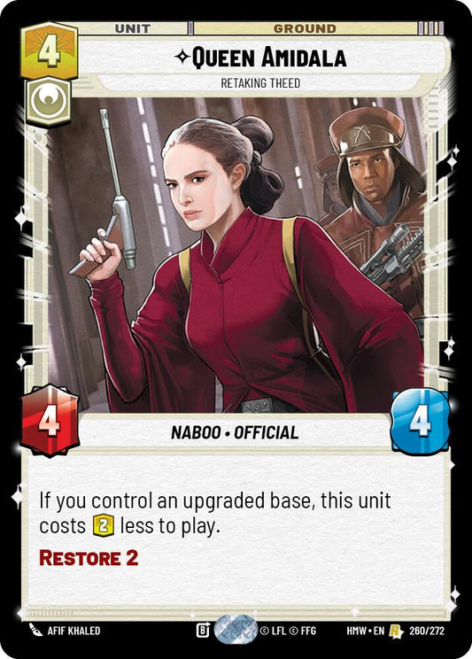 Queen Amidala - Retaking Theed