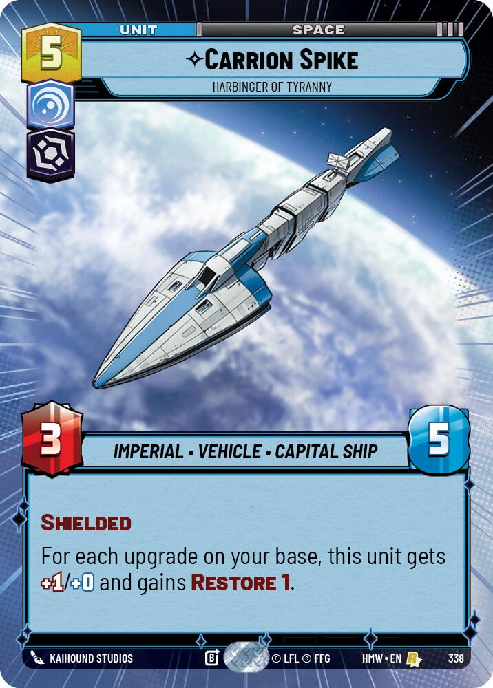 Carrion Spike - Harbinger of Tyranny (Hyperspace)