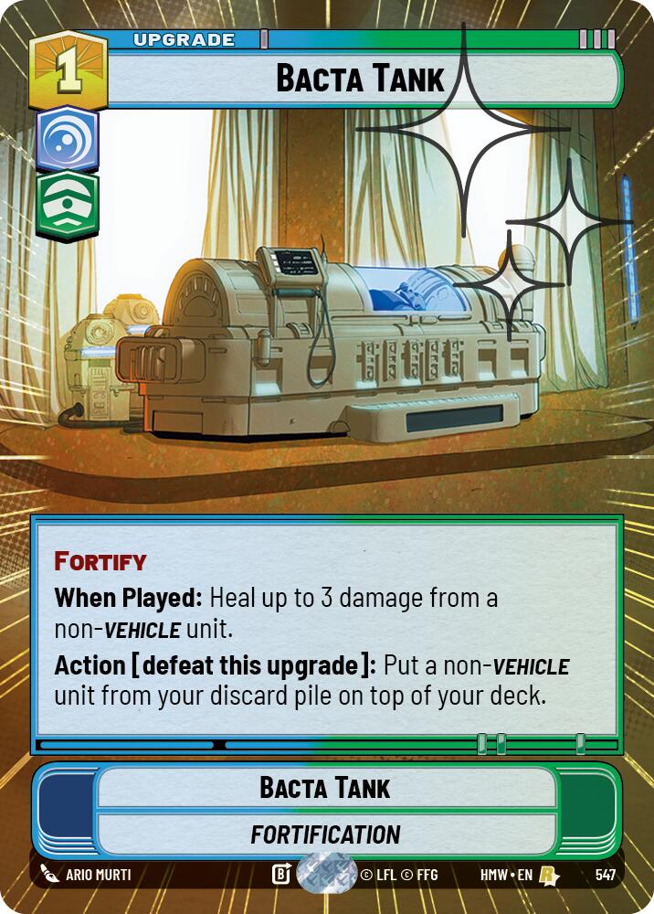 Bacta Tank (Hyperspace Foil)