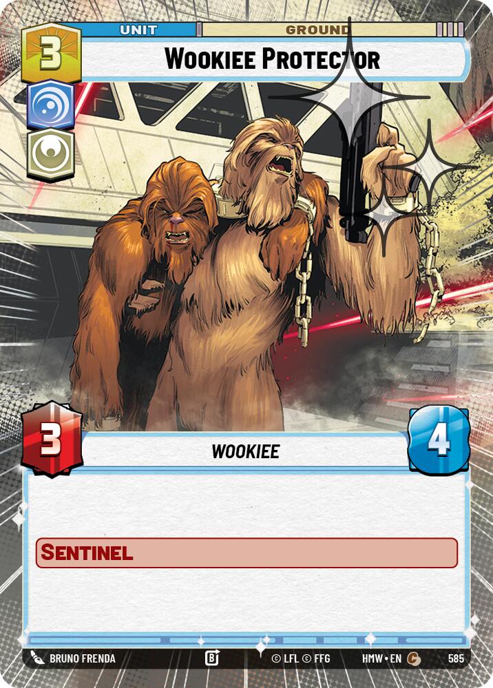 Wookiee Protector (Hyperspace Foil)