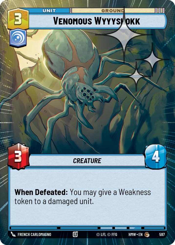 Venomous Wyyyshokk (Hyperspace Foil)