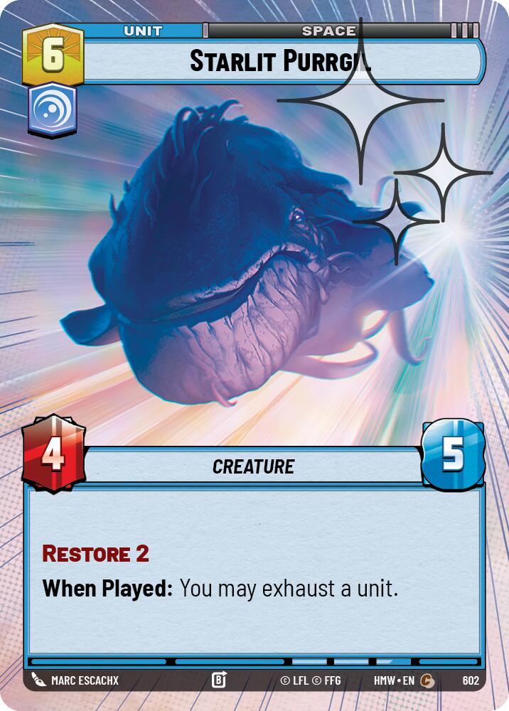 Starlit Purrgil (Hyperspace Foil)