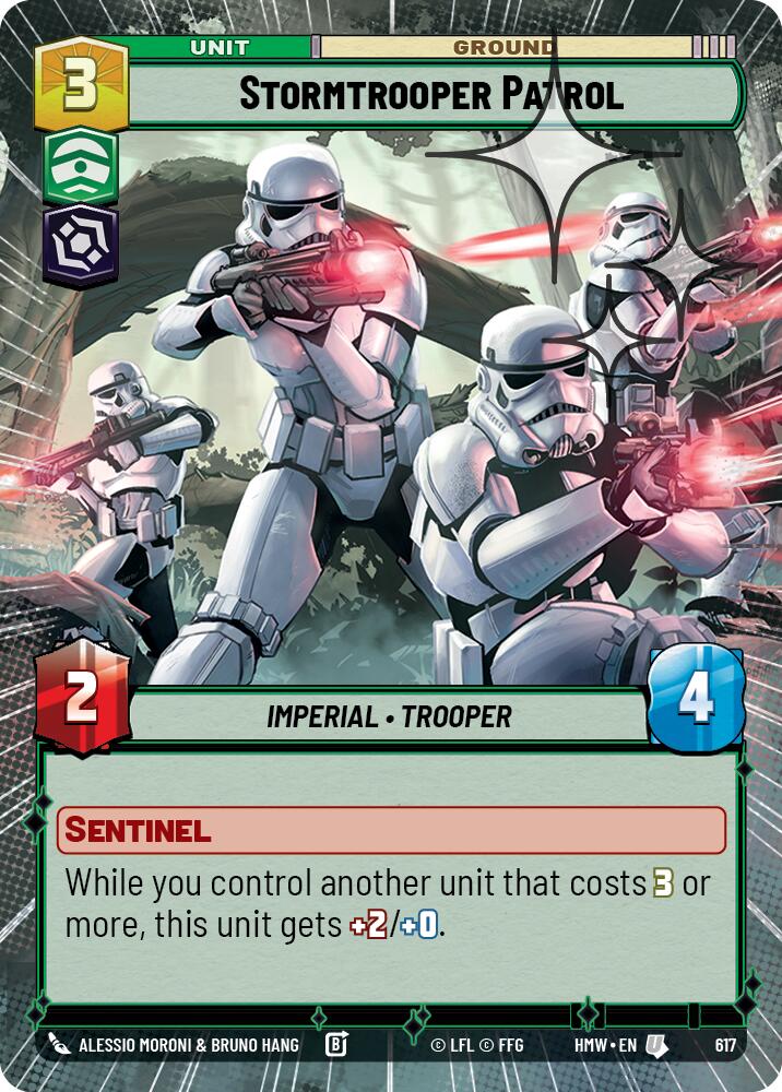 Stormtrooper Patrol (Hyperspace Foil)