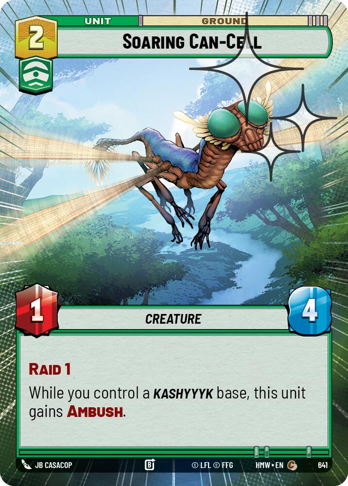 Soaring Can-Cell (Hyperspace Foil)