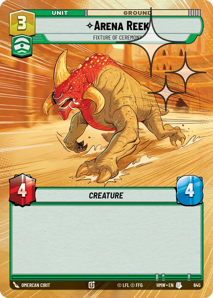 Arena Reek - Fixture of Ceremony (Hyperspace Foil)