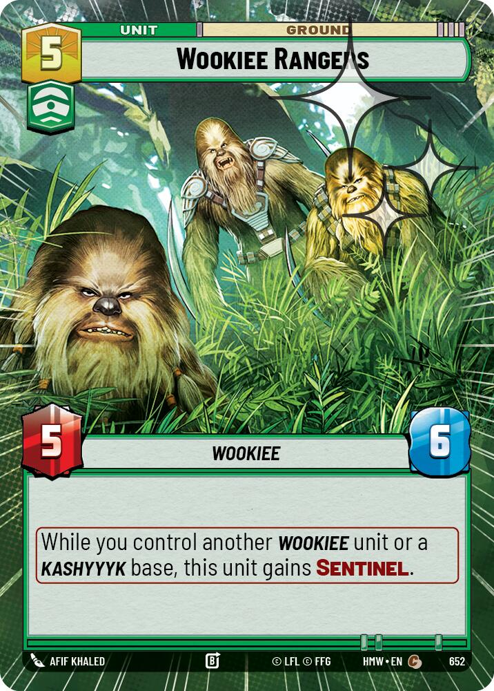 Wookiee Rangers (Hyperspace Foil)