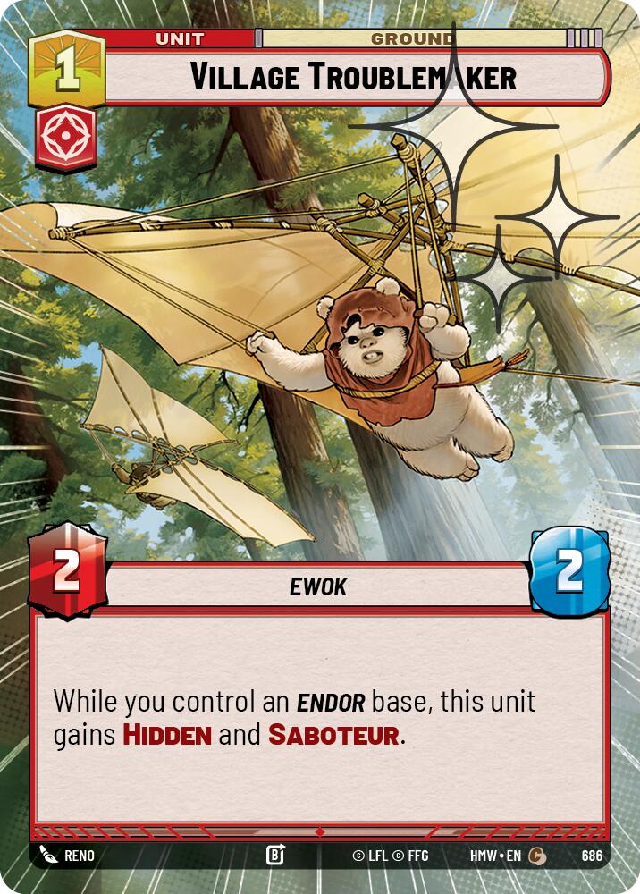 Village Troublemaker (Hyperspace Foil)