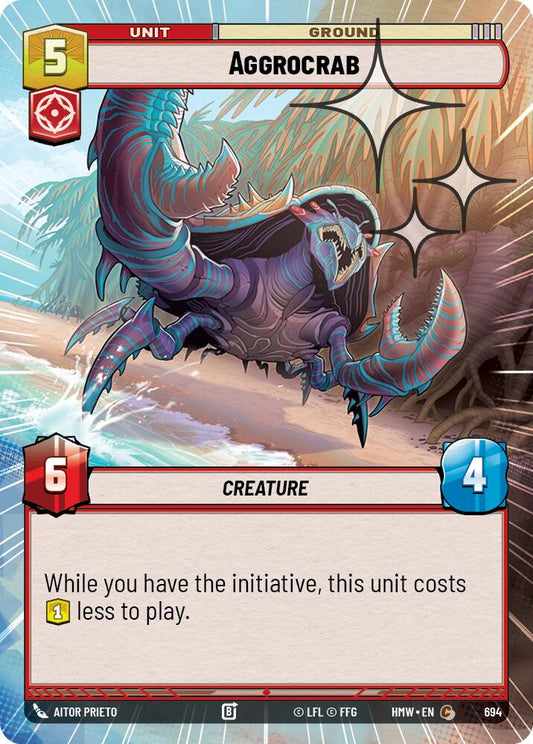Aggrocrab (Hyperspace Foil)