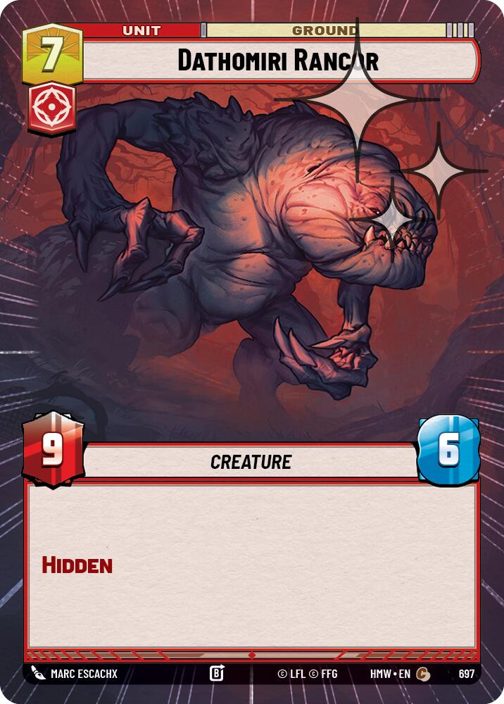 Dathomiri Rancor (Hyperspace Foil)