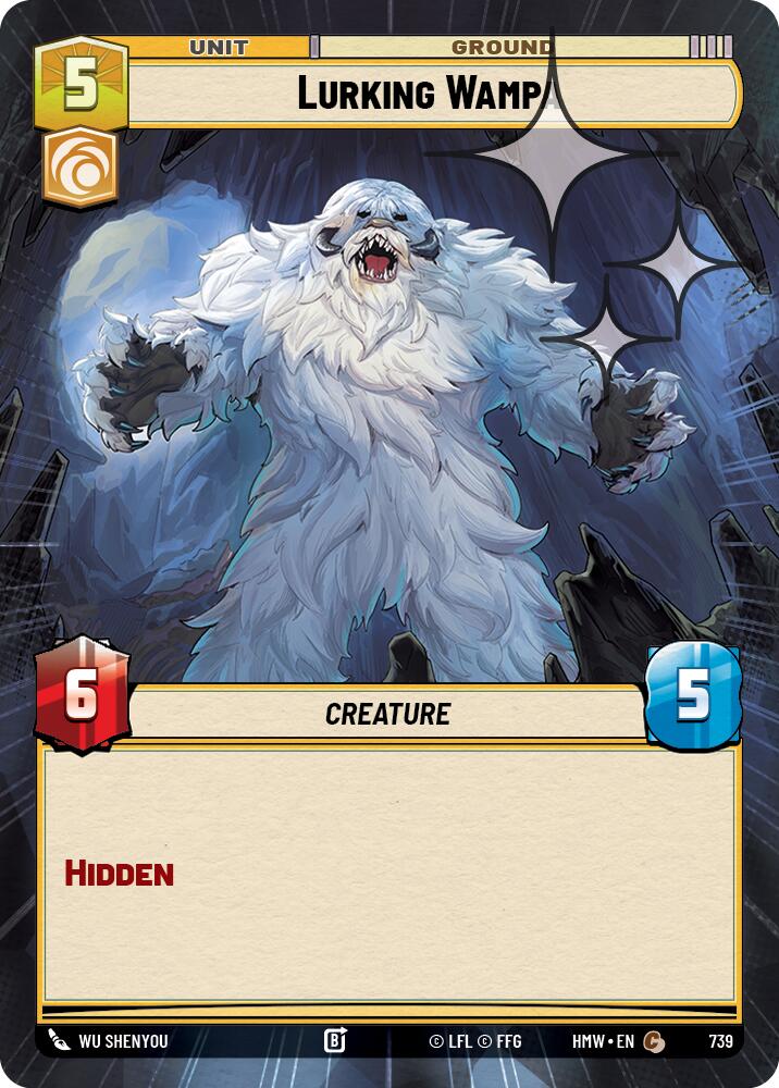 Lurking Wampa (Hyperspace Foil)