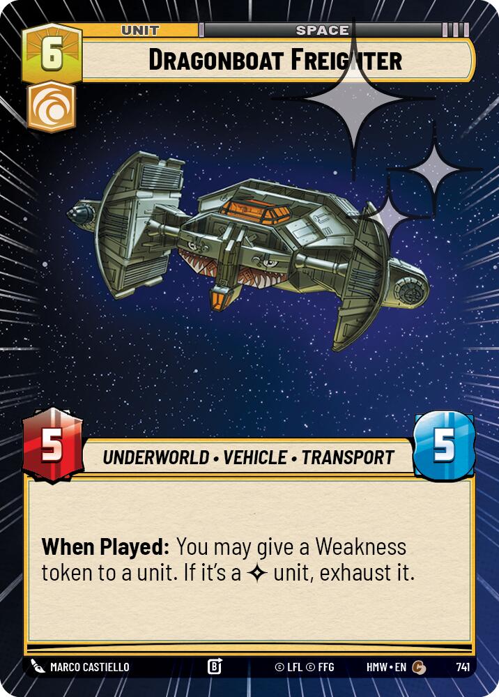 Dragonboat Freighter (Hyperspace Foil)