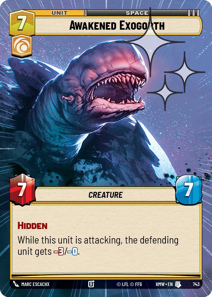 Awakened Exogorth (Hyperspace Foil)