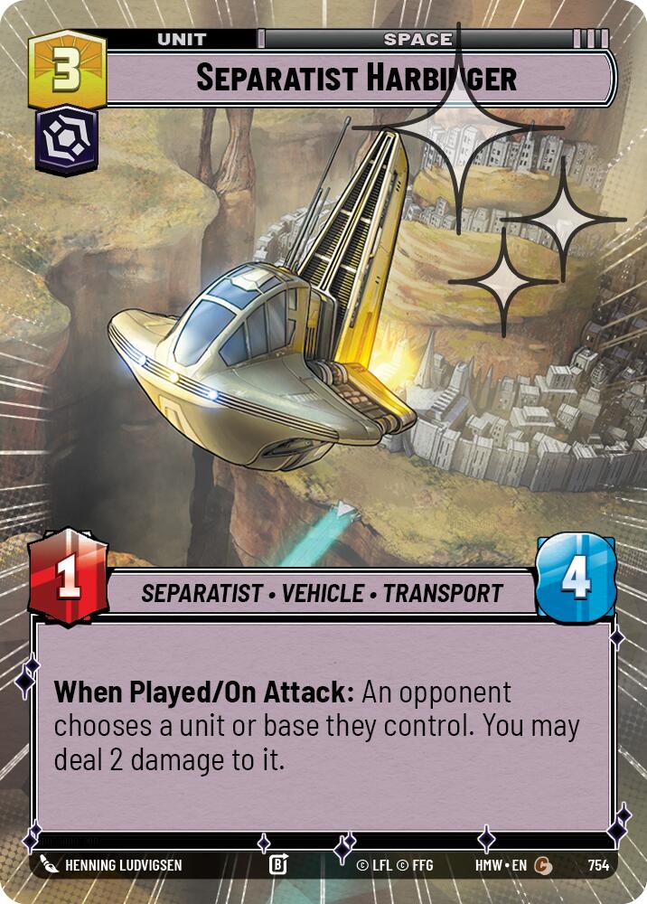 Separatist Harbinger (Hyperspace Foil)