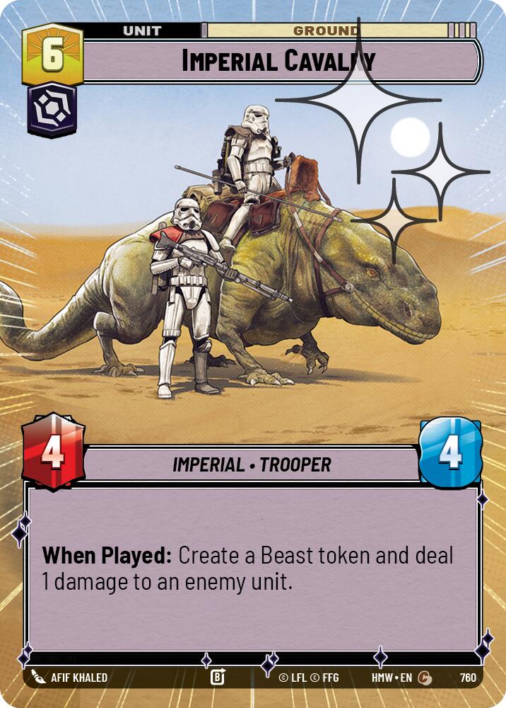 Imperial Cavalry (Hyperspace Foil)