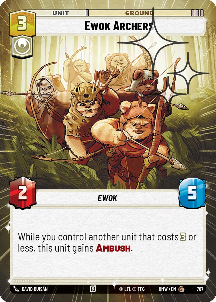 Ewok Archers (Hyperspace Foil)