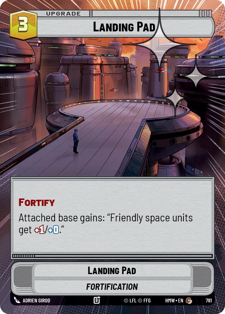 Landing Pad (Hyperspace Foil)
