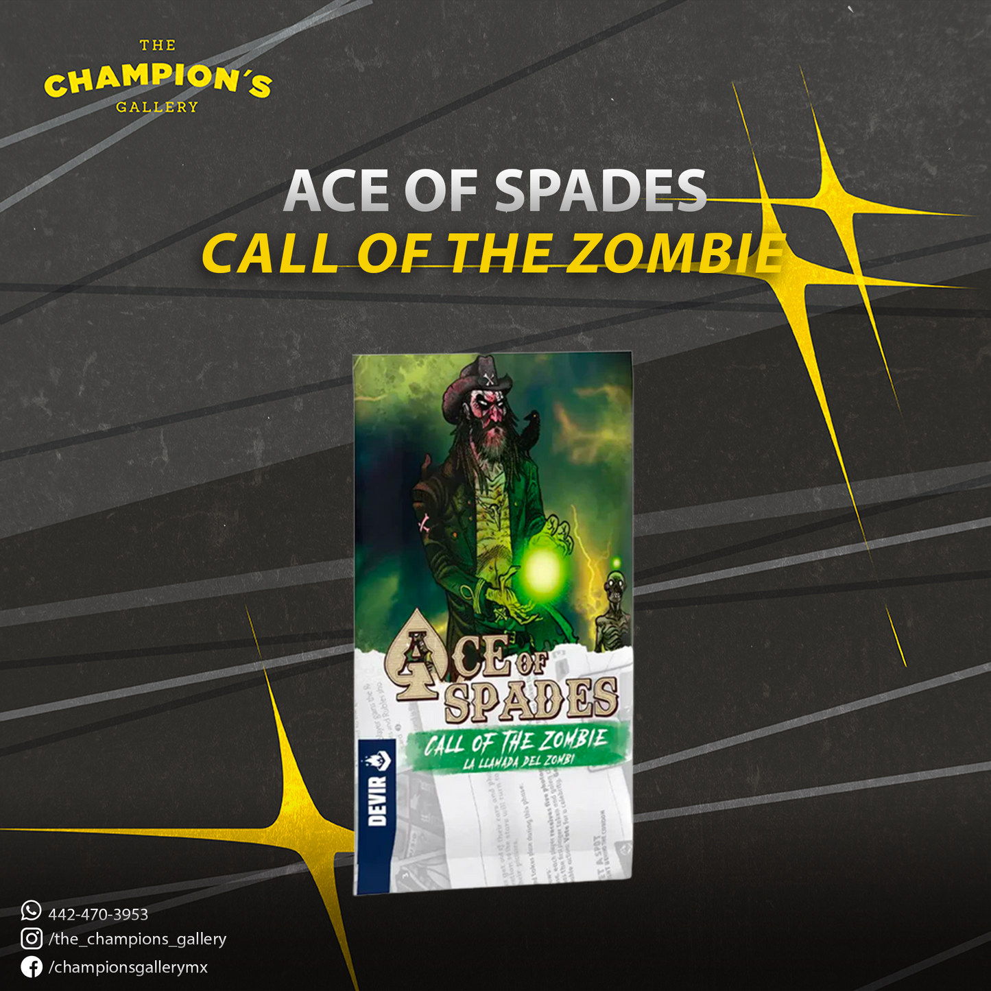 Ace of Spades Expansión: Call of the Zombie - ESPAÑOL