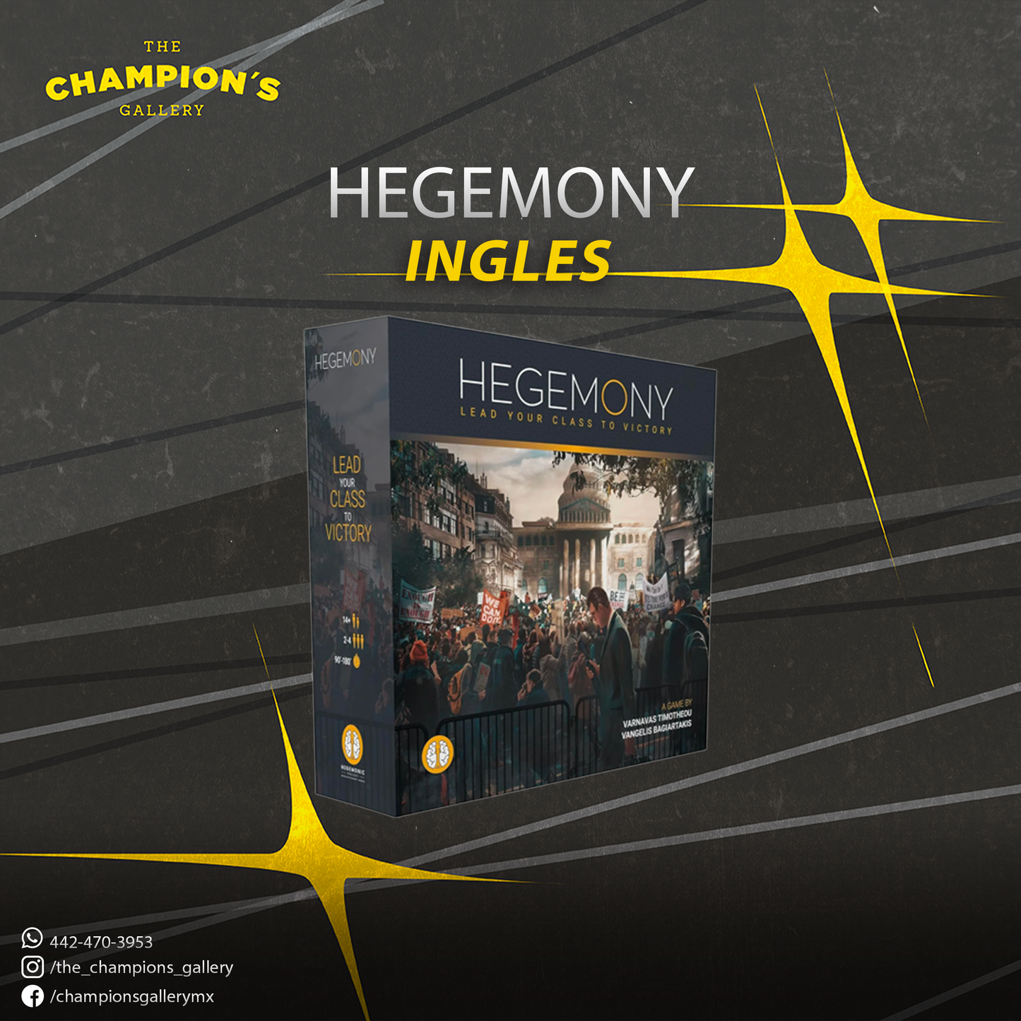Hegemony: Lead Your Class to Victory - ingles