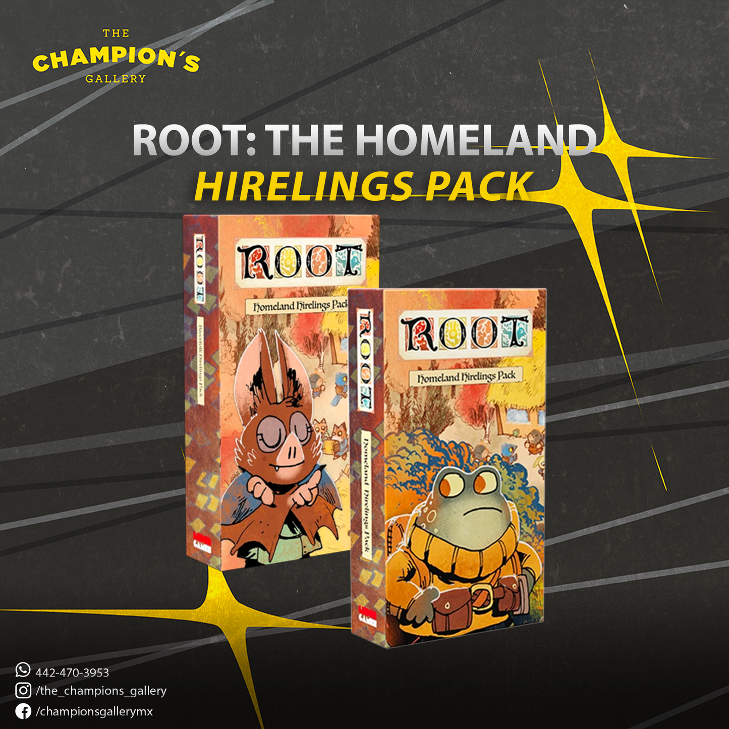 Root - The Homeland Hirelings Pack - INGLÉS