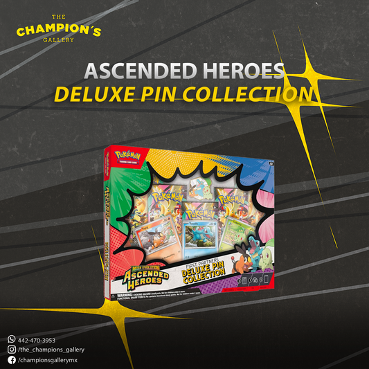 Ascended Heroes - First Partners Deluxe Pin Collection