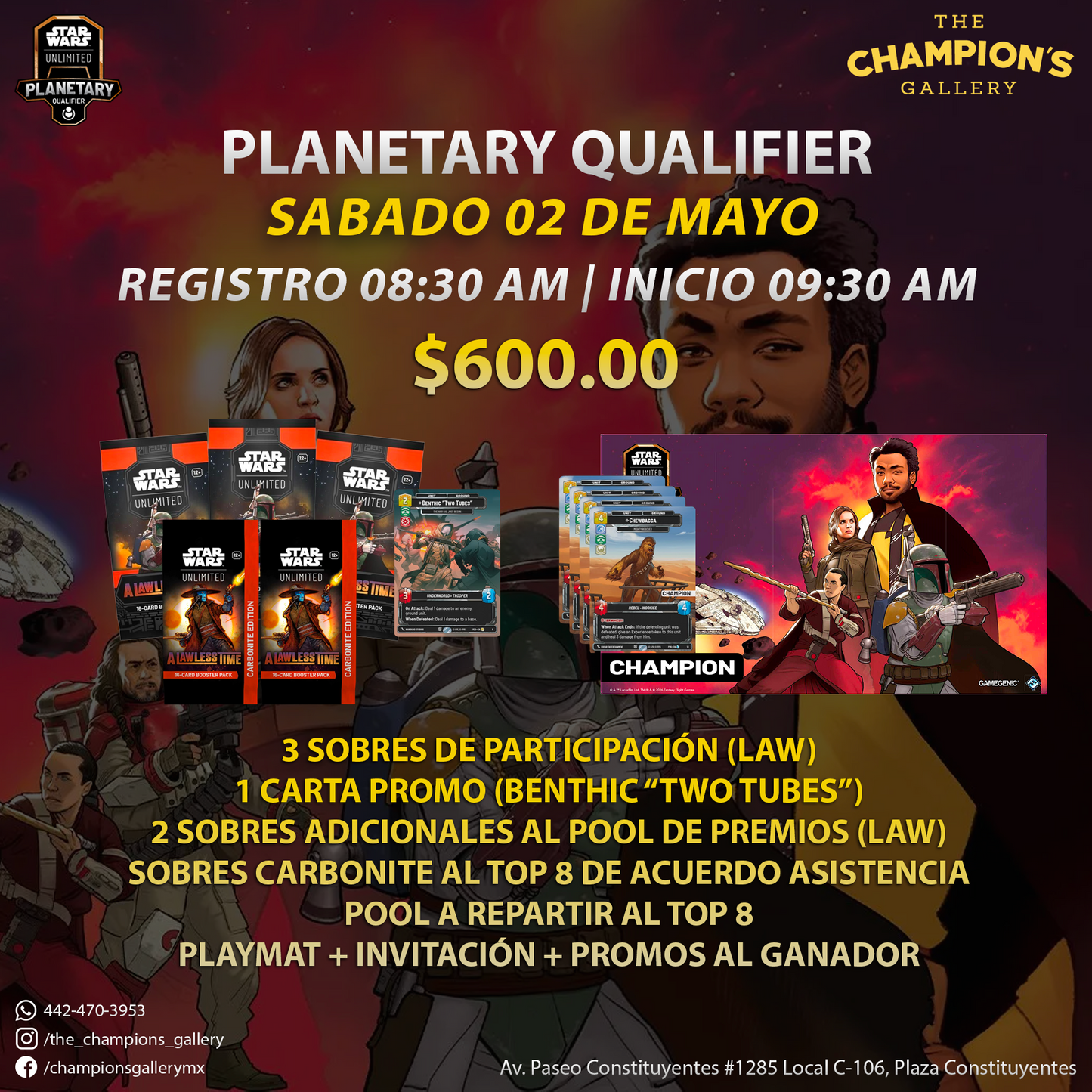 Planetary qualifier / A lawless time - Entrada