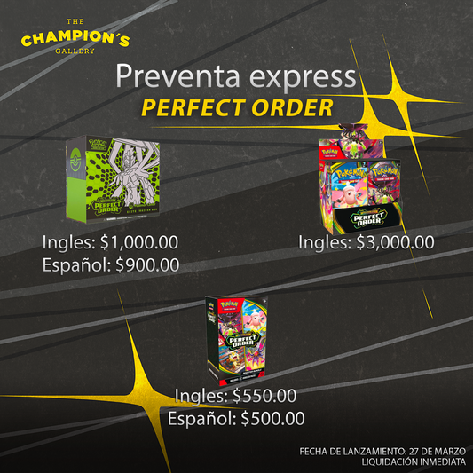 Preventa - Perfect order