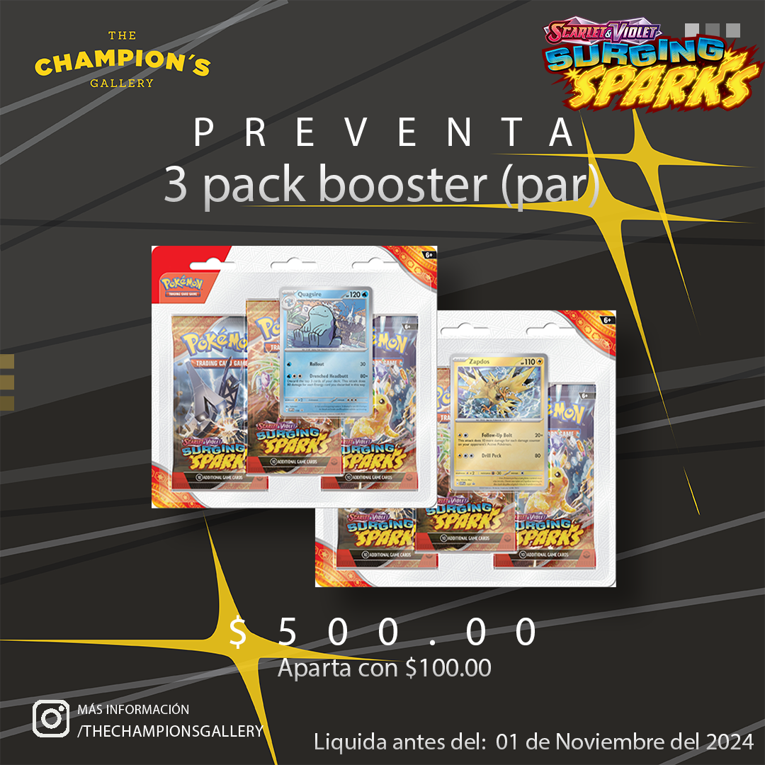 Surging sparks - 3 pack blister - Preventa