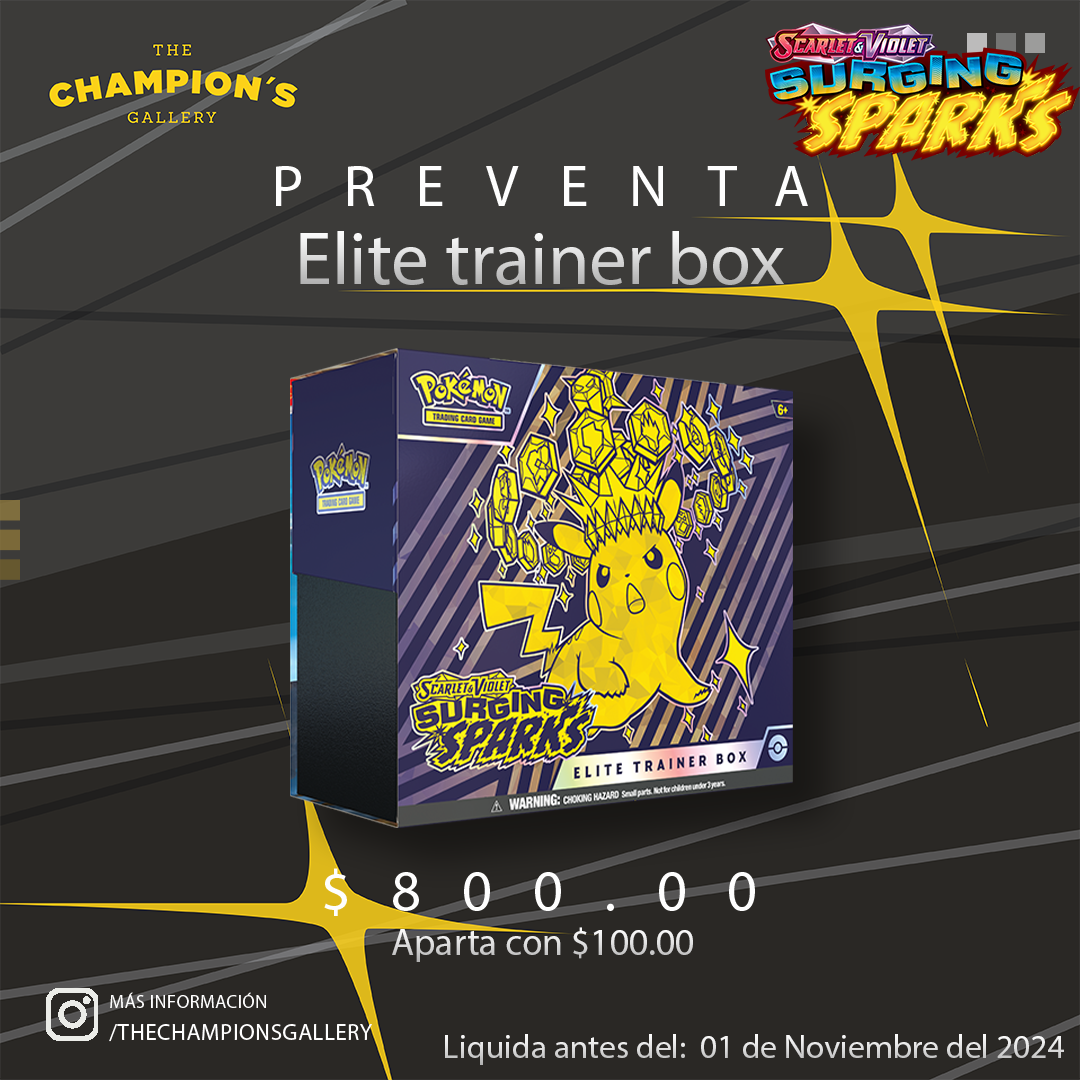 Surging sparks - Elite trainer box - Preventa