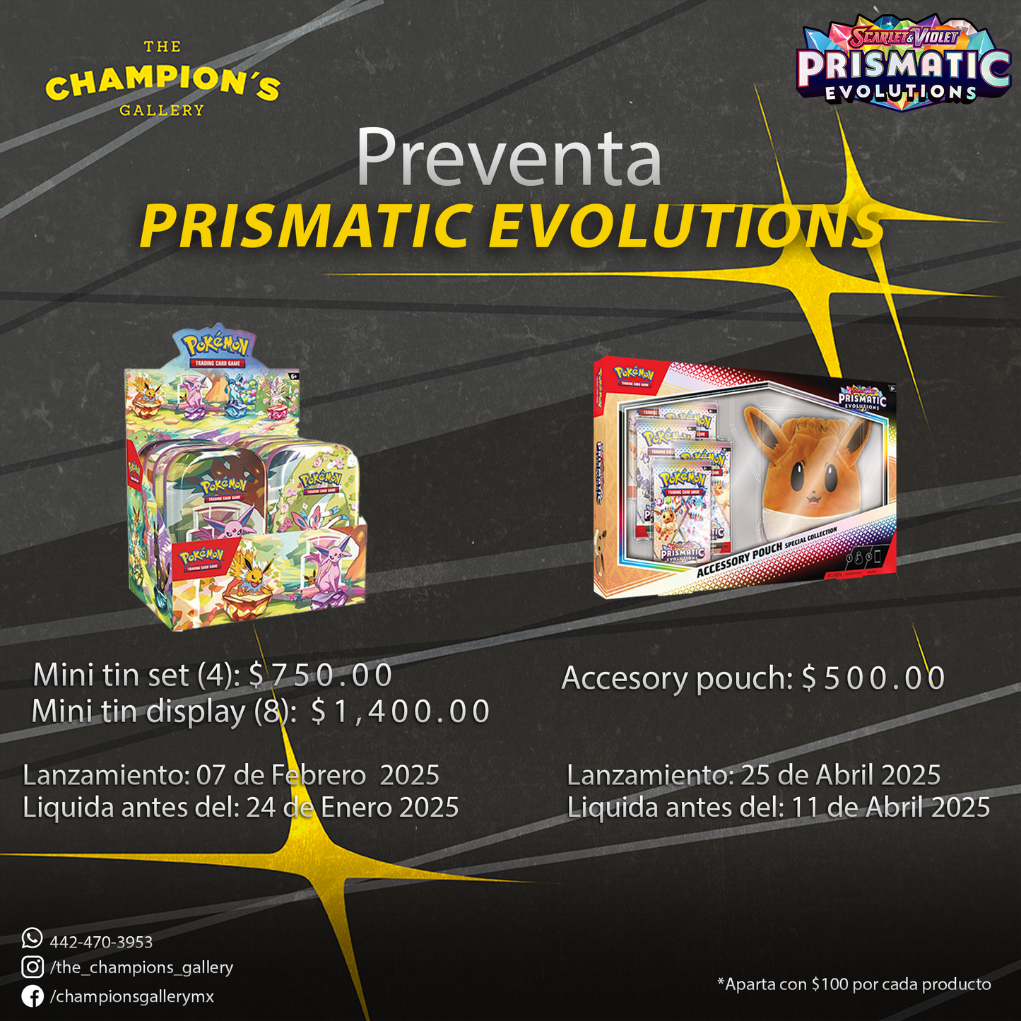 Preventa - Prismatic evolutions