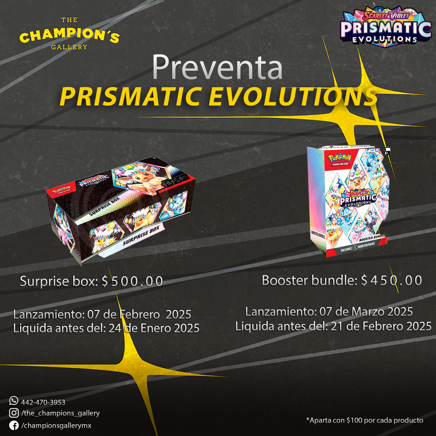 Preventa - Prismatic evolutions