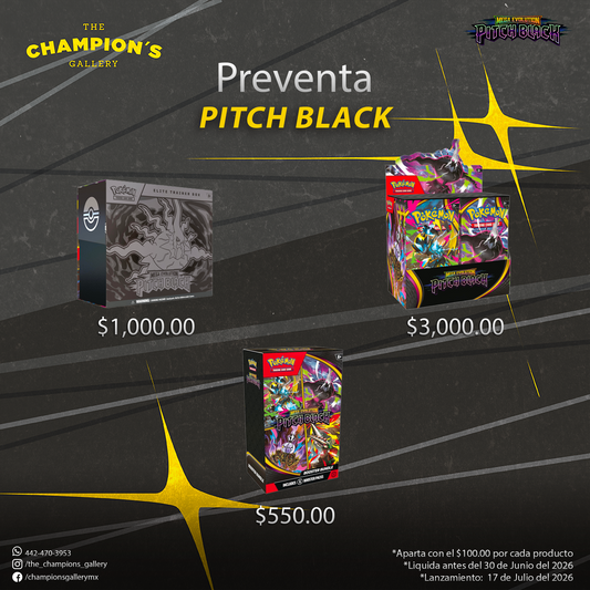 Preventa - Pitch black