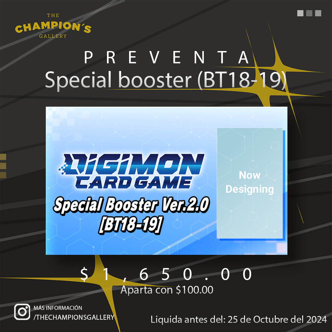 Special Booster Display - Ver 2.0 (BT18-19)