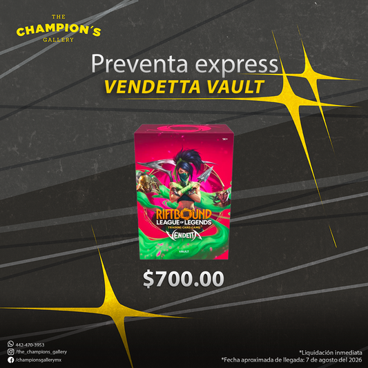 Preventa express - Vendetta vault