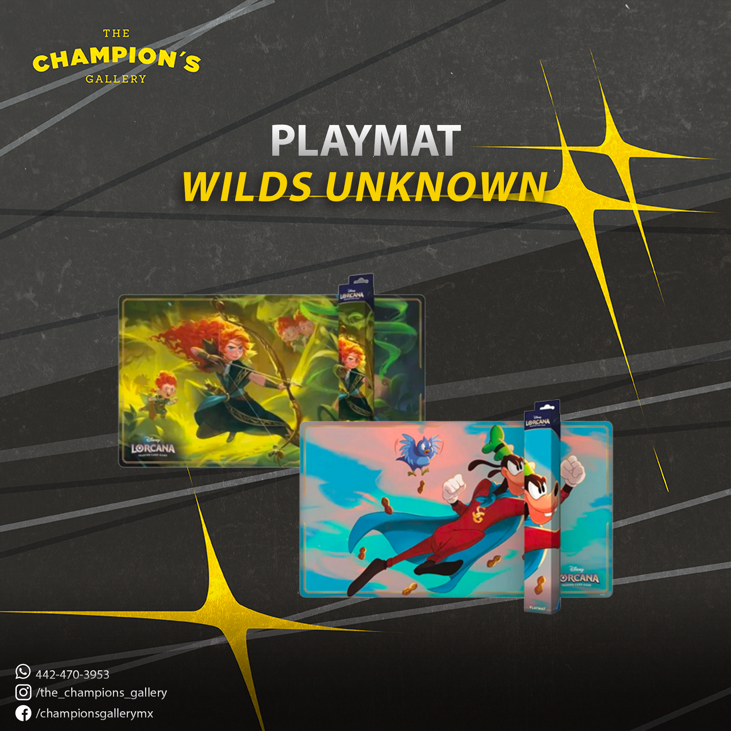 Playmat lorcana - wilds unknown