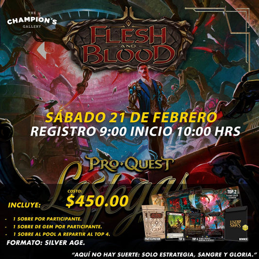 PRO QUEST LAS VEGAS - Entrada