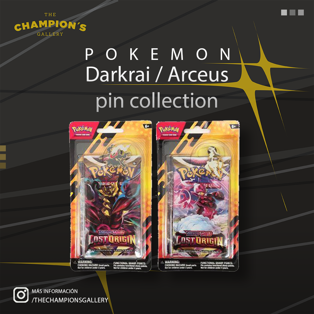 Darkrai/Arceus pin collection