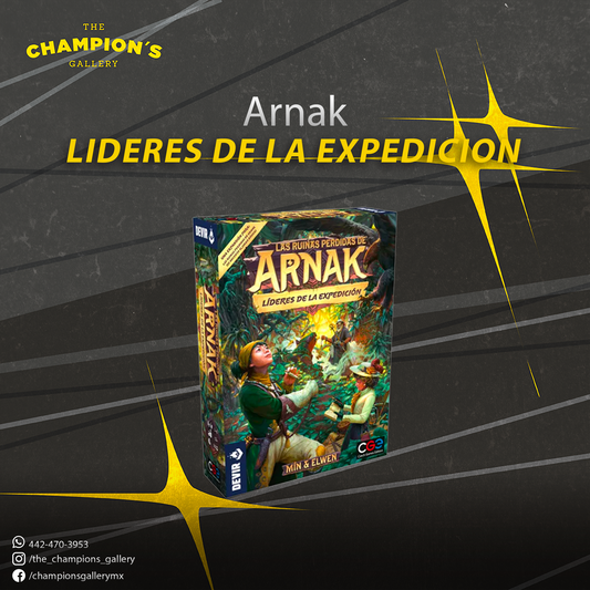Arnak - lideres de la expedición