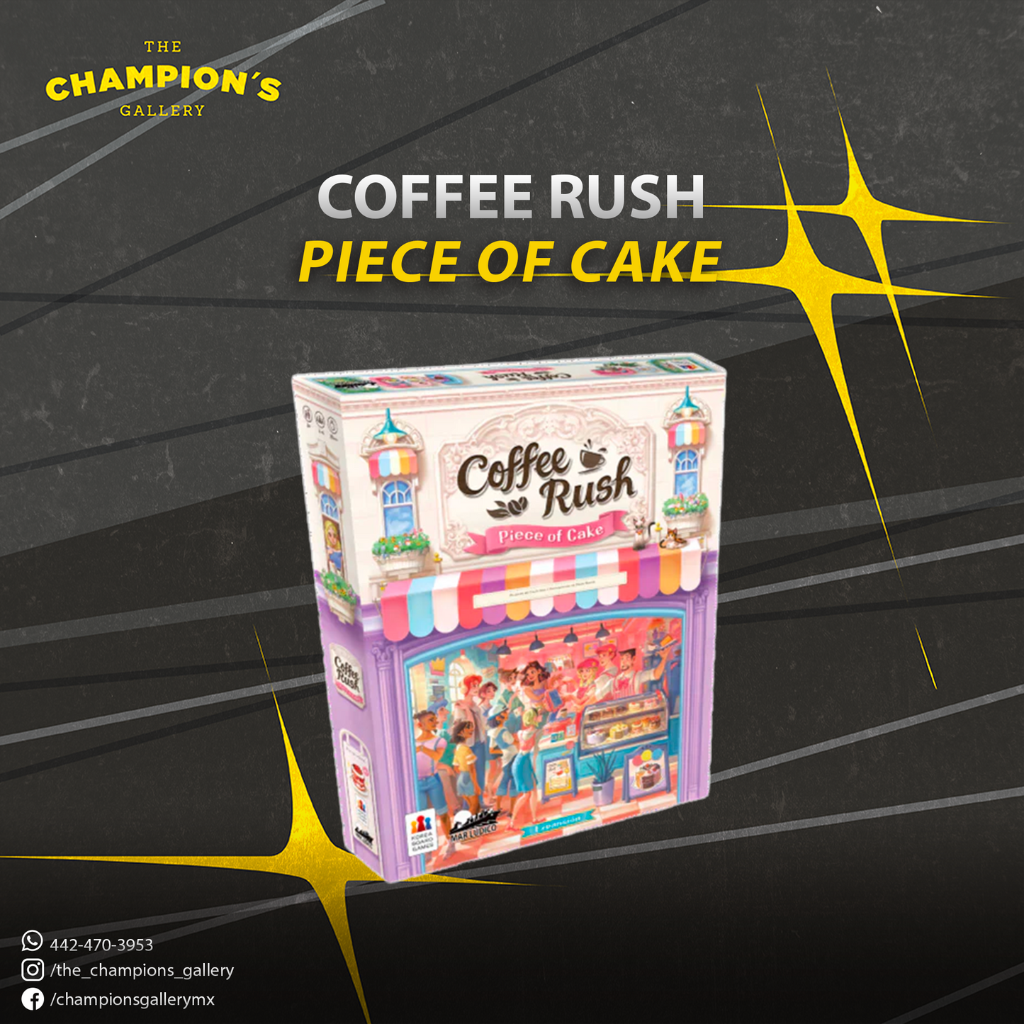 Coffee rush (español) - Piece of cake