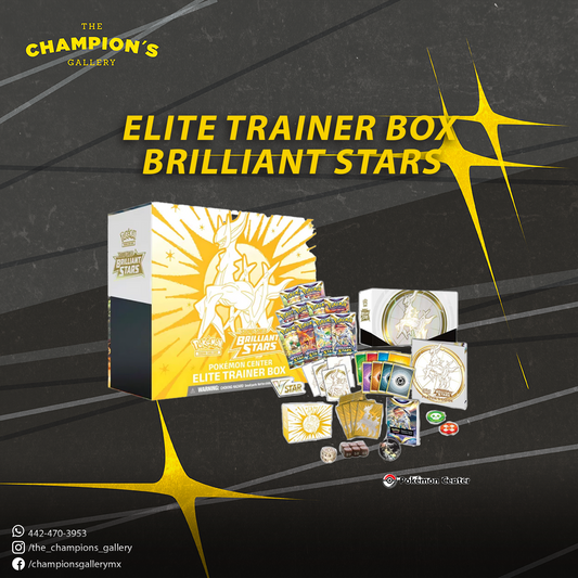 Elite trainer box - Brilliant stars (pokemon center)