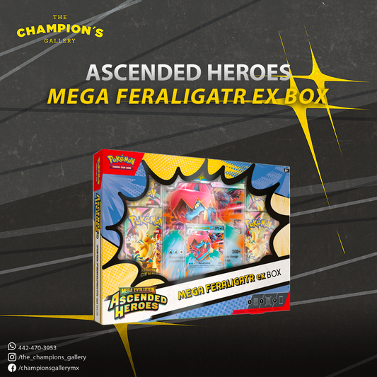 Ascended heroes - Mega feraligatr ex box