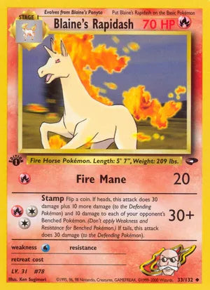 Blaine's Rapidash [33/132]