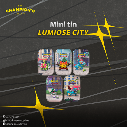 Lumiose city - mini tin