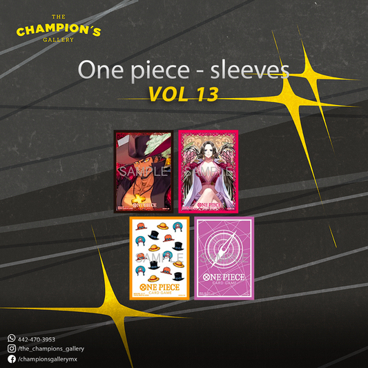 One piece sleeves vol 13 (fundas)