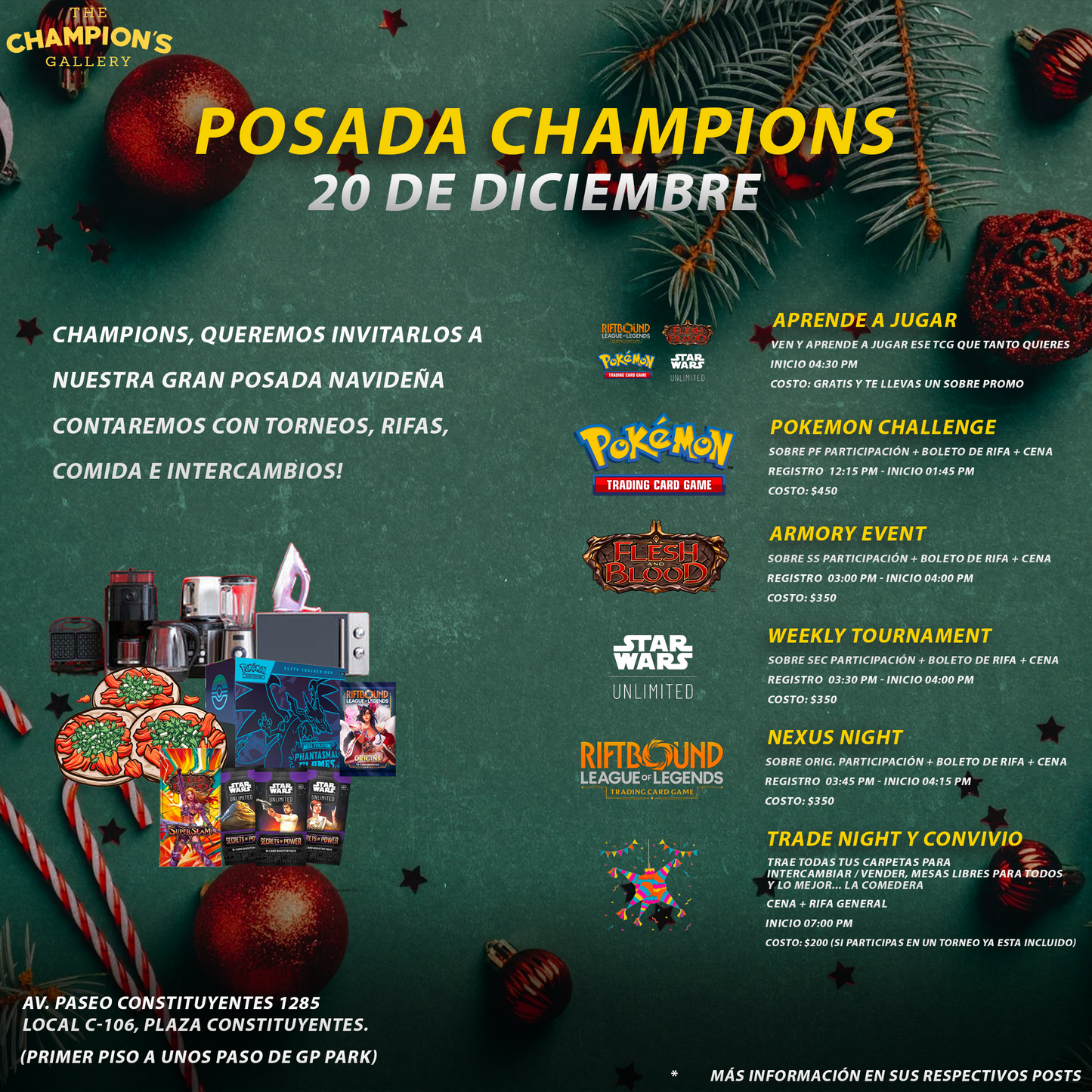 Posada champions 2025